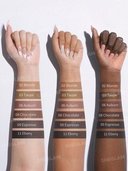 Тинт-пленка для бровей Sheglam Tint Lock Tattoo Peel Off Brow Gel   -chocolate  235/85966 фото