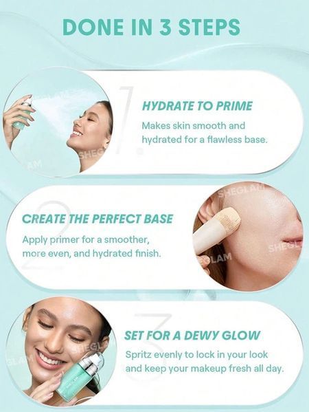Увлажняющий спрей-праймер Good Grip Hydrating Prime & Set Spray, 55 мл. 299/85962 фото