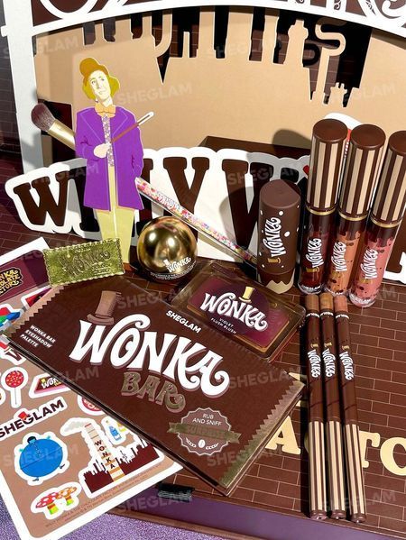 Коллекционный набор для макияжа ВИЛЬИ ВОНКА Sheglam Willy wonka Full Collection Set 3670/85963 фото