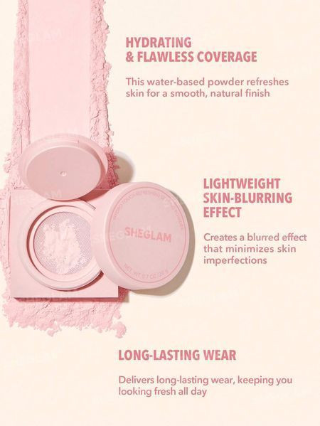 Пудра мотующая вдвойне Sheglam Insta-Ready Face & Under Eye Setting Powder Duo Bubblegum 335/859645 фото