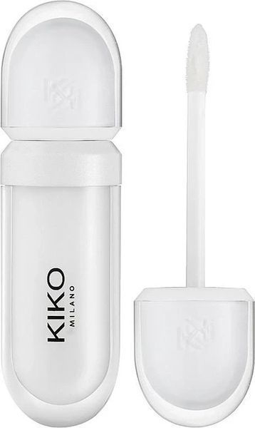 Крем для губ с эффектом увеличения объема Kiko Milano Lip Volume Plumping Effect Lip Cream 02 Transparent 330/85963 фото