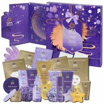 Адвент календар набір подарунковий новорічний Spa Exclusives 600нрго фото