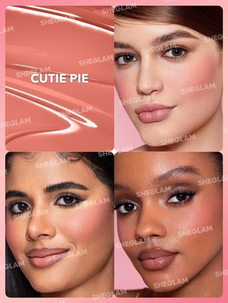 Рідкі матові рум'яна Sheglam  Color Bloom Liquid Blush-Cutie Pie 275/85963 фото