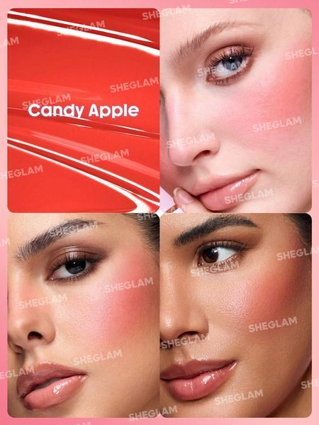 Жидкие матовые румяна Sheglam Color Bloom Liquid Blush-Candy Apple 275/85963 фото
