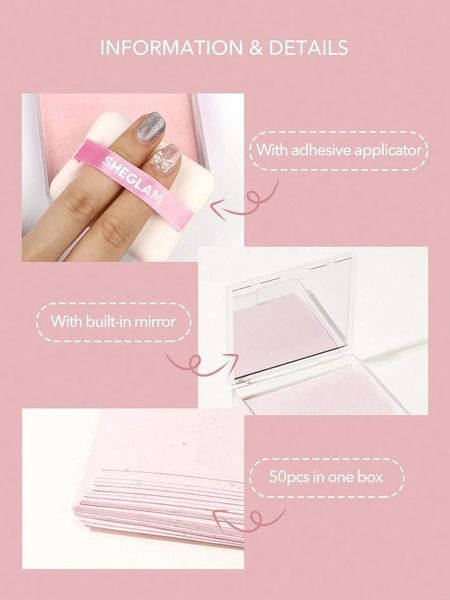 Матирующие салфетки для лица MATTIFYING BLOT PAPERS WITH PUFF Sheglam 185нрго фото