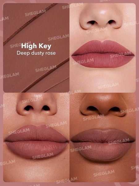 Матова помада Dynamatte Boom Long-lasting Matte Lipstick-High Key 210нрго фото